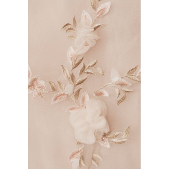 BHLDN Wtoo Tippi Wedding Gown Size 14 Blush - Picture 7 of 8